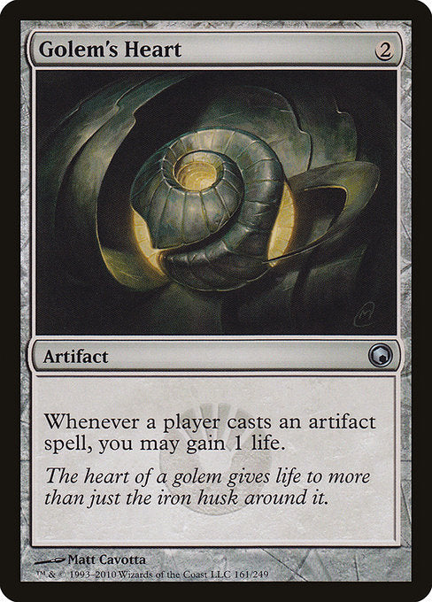Golem's Heart (161) [Scars of Mirrodin]
