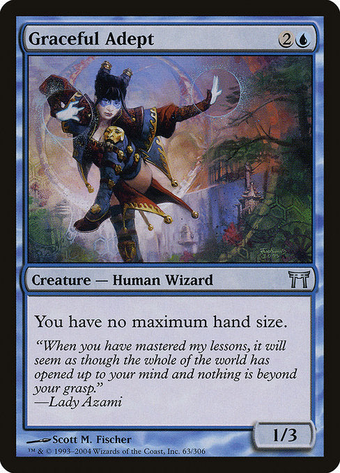 Graceful Adept (63) [Champions of Kamigawa]
