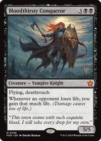 Bloodthirsty Conqueror (58) [Edge of Eternities Promos]