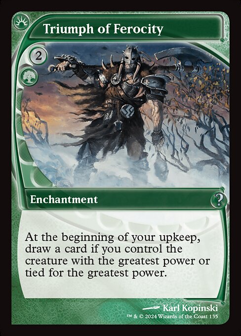 Triumph of Ferocity (135) [Mystery Booster 2]