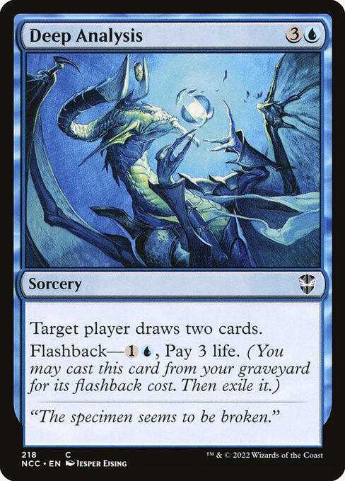 Deep Analysis (218) [New Capenna Commander]