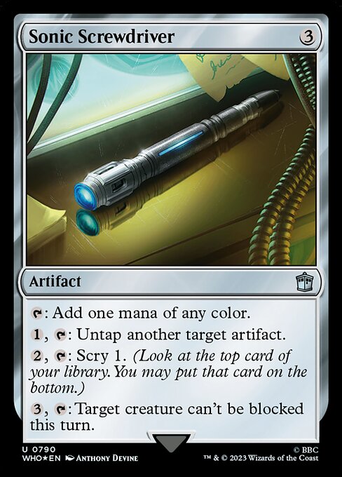 Sonic Screwdriver (790) [Doctor Who]