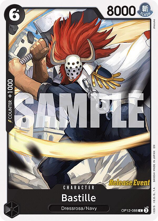 Bastille (OP12-088) [Legacy of the Master Release Event Cards]