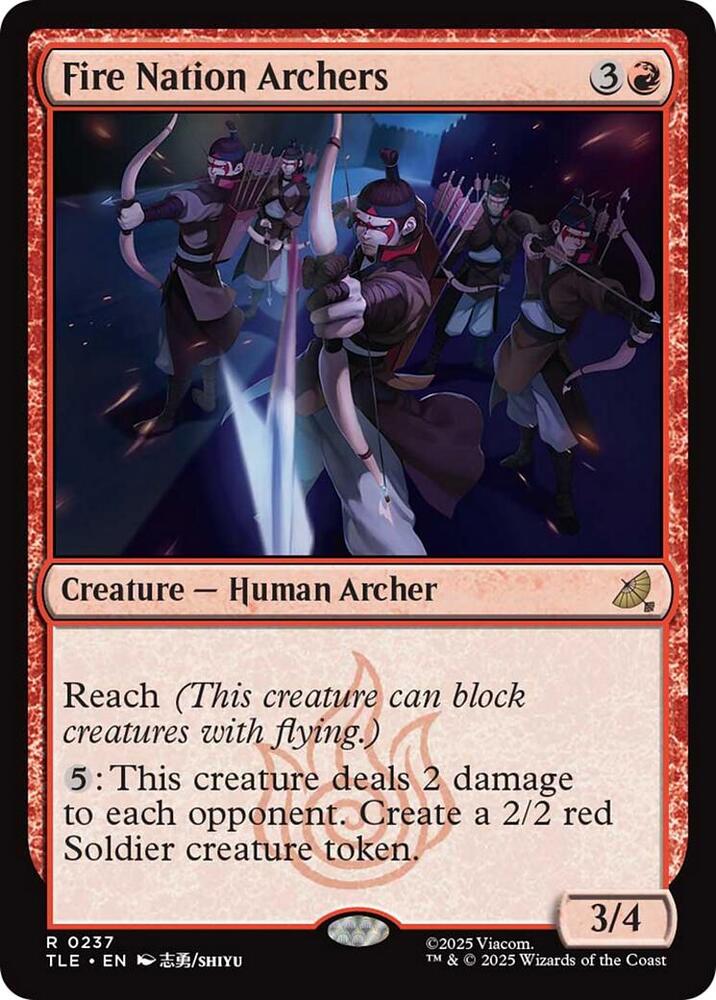 Fire Nation Archers (237) [Avatar: The Last Airbender: Eternal-Legal]