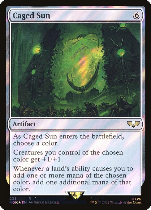 Caged Sun (231★) [Warhammer 40,000 Commander]