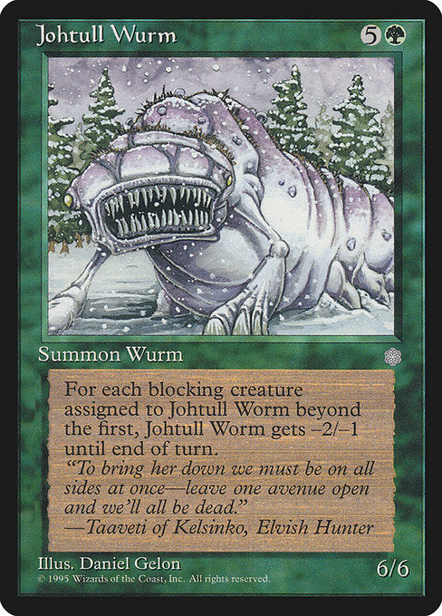 Johtull Wurm (250) [Ice Age]