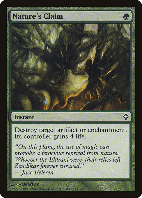 Nature's Claim (108) [Worldwake]