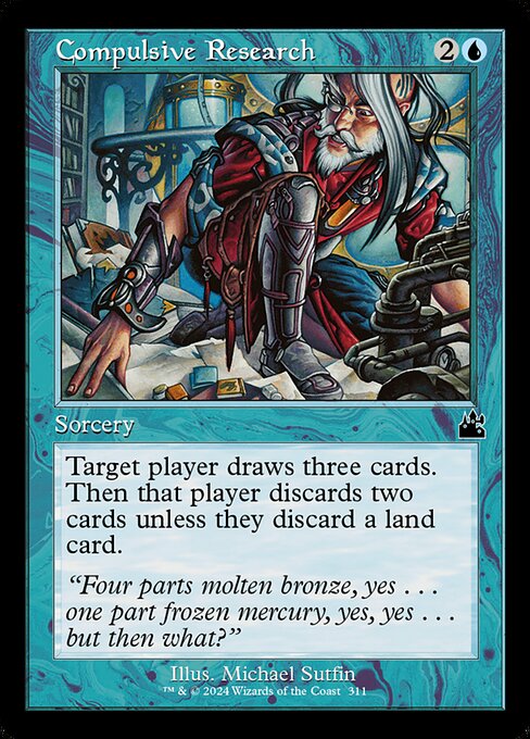 Compulsive Research (311) [Ravnica Remastered]