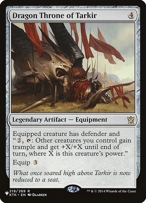 Dragon Throne of Tarkir (KTK-219) [The List]