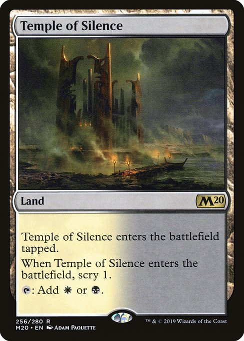 Temple of Silence (256) [Core Set 2020]