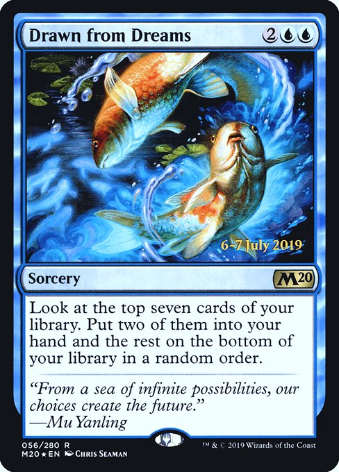 Drawn from Dreams (56s) [Core Set 2020 Promos]