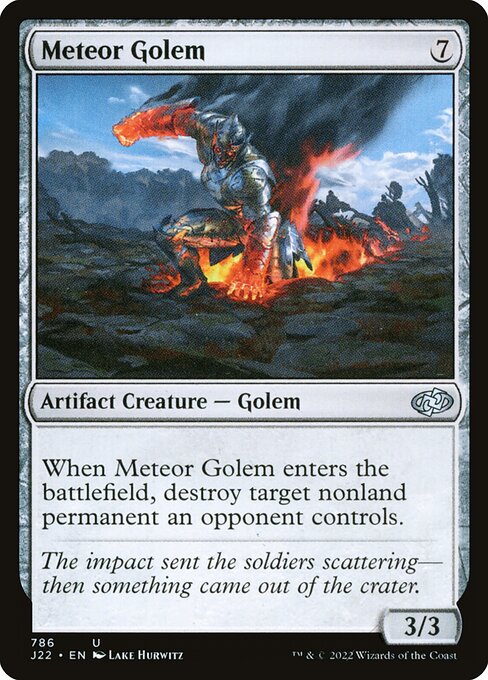 Meteor Golem (786) [Jumpstart 2022]