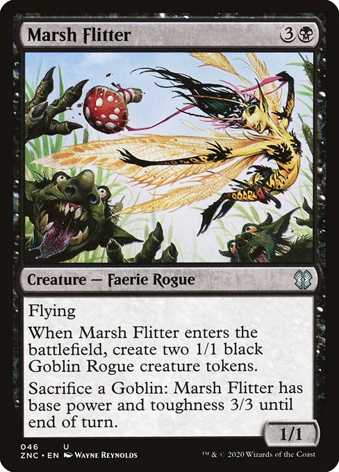 Marsh Flitter (46) [Zendikar Rising Commander]