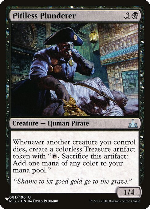 Pitiless Plunderer (RIX-81) [The List]