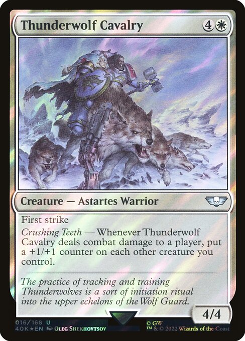 Thunderwolf Cavalry (16★) [Warhammer 40,000 Commander]