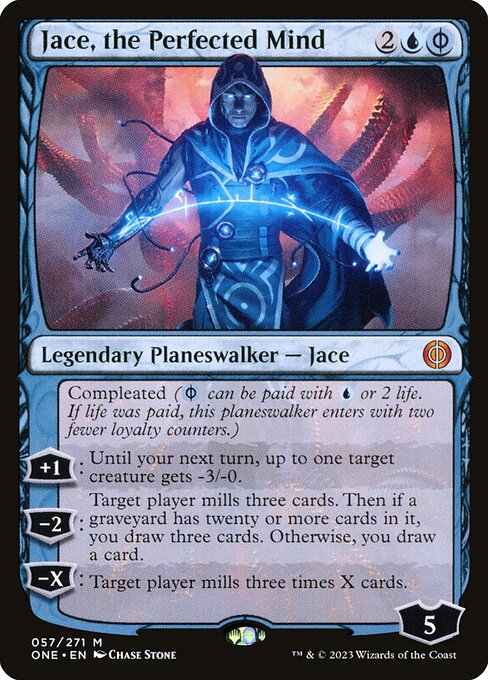 Jace, the Perfected Mind (57) [Phyrexia: All Will Be One]