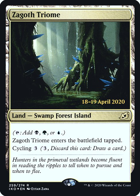 Zagoth Triome (259s) [Ikoria: Lair of Behemoths Promos]