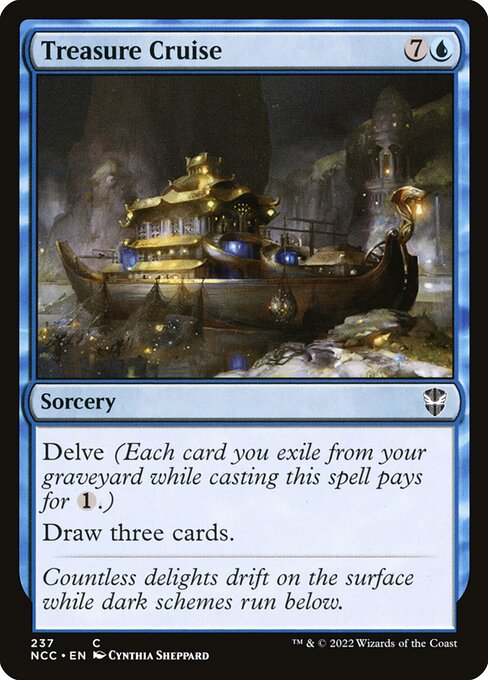 Treasure Cruise (237) [New Capenna Commander]
