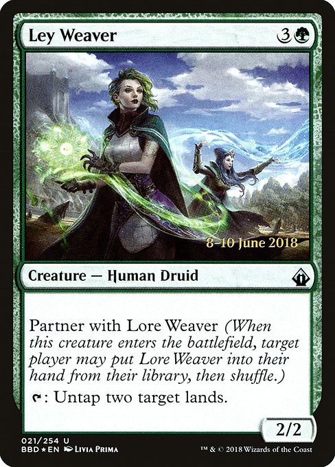 Ley Weaver (21s) [Battlebond Promos]