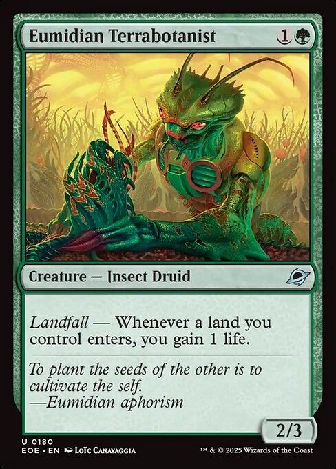 Eumidian Terrabotanist (180) [Edge of Eternities]