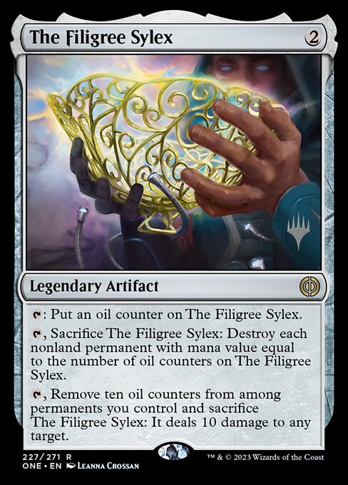 The Filigree Sylex (227p) [Phyrexia: All Will Be One Promos]