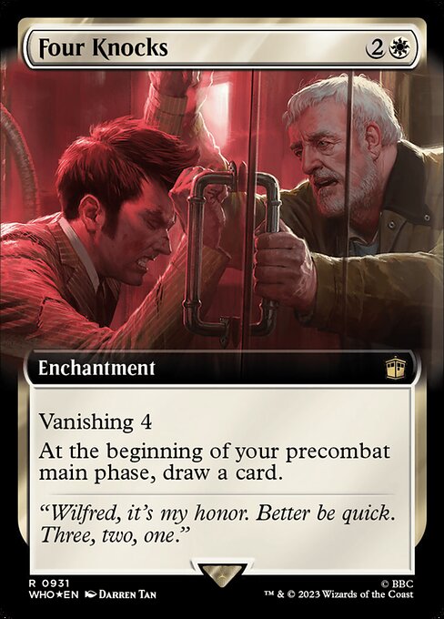 Four Knocks (931) [Doctor Who] [Extended Art]