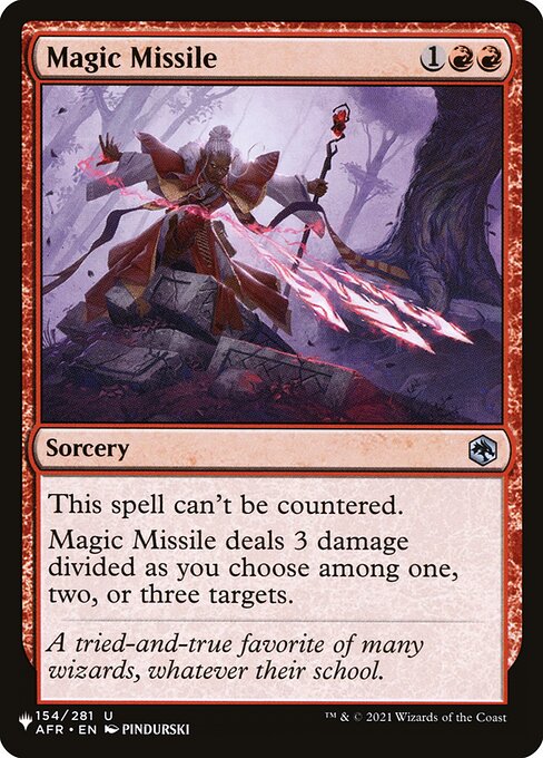 Magic Missile (AFR-154) [The List]