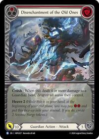 Disenchantment of the Old Ones (Extended Art) (MPG027) [Mastery Pack Guardian]