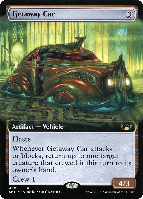 Getaway Car (438) [Streets of New Capenna] [Extended Art]