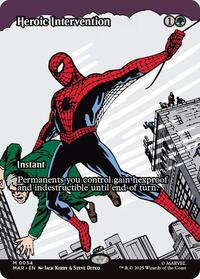 Heroic Intervention (Borderless) (34) [Marvel Eternal-Legal]