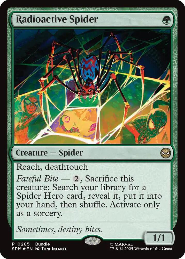 Radioactive Spider (285) [Unique and Miscellaneous Promos]