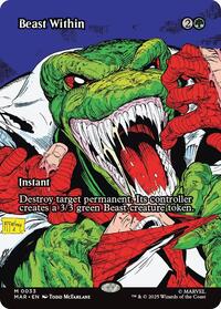 Beast Within (Borderless) (33) [Marvel Eternal-Legal]
