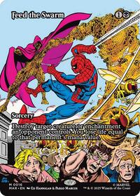 Feed the Swarm (Borderless) (16) [Marvel Eternal-Legal]