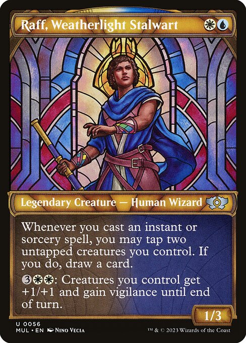 Raff, Weatherlight Stalwart (56) [Multiverse Legends] [Showcase]