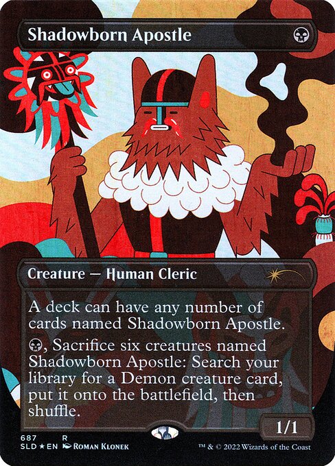 Shadowborn Apostle (687) [Secret Lair Drop] [Borderless]