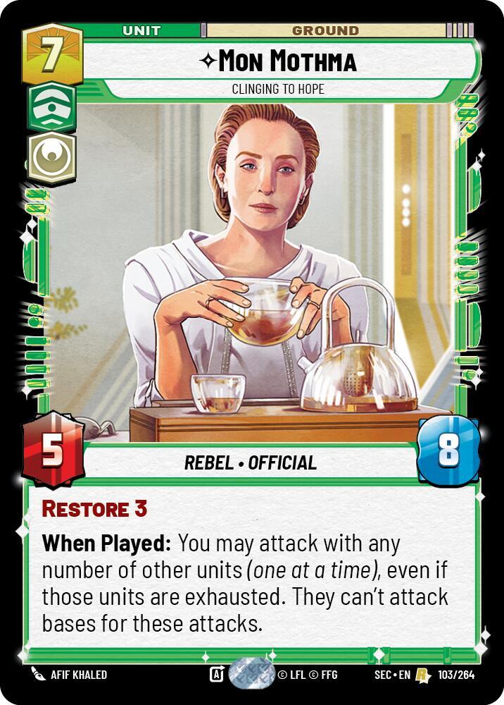 Mon Mothma - Clinging to Hope (103/264) [Secrets of Power]
