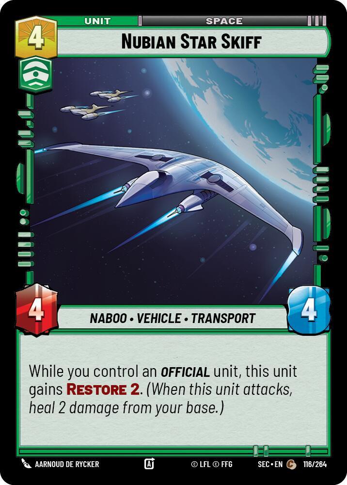 Nubian Star Skiff (116/264) [Secrets of Power]