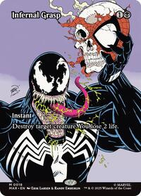 Infernal Grasp (Borderless) (18) [Marvel Eternal-Legal]