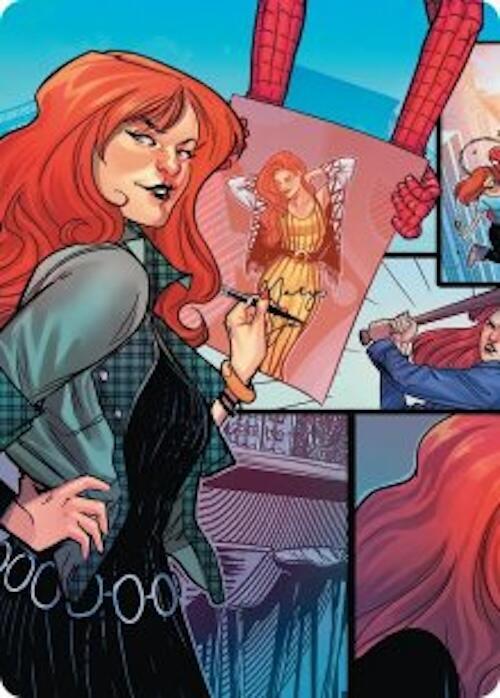 Mary Jane Watson Art Card (50) [Marvel's Spider-Man Art Series]