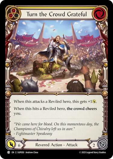 Turn the Crowd Grateful (Yellow) (SUP050) [Super Slam]