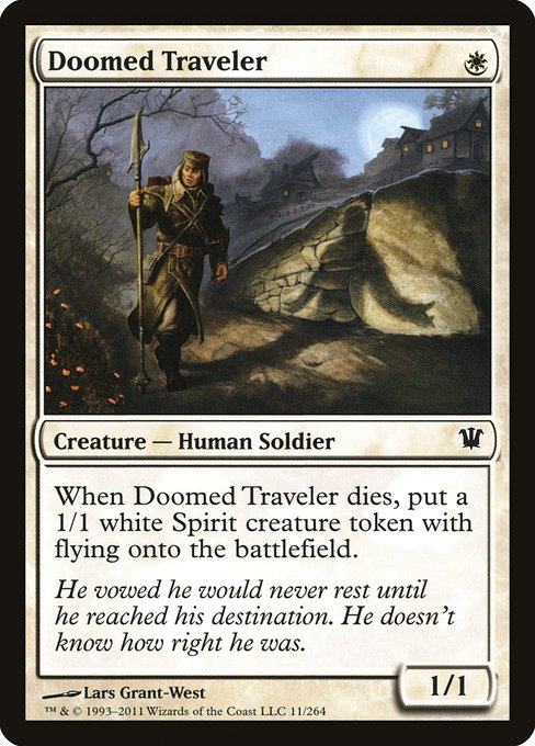 Doomed Traveler (11) [Innistrad]