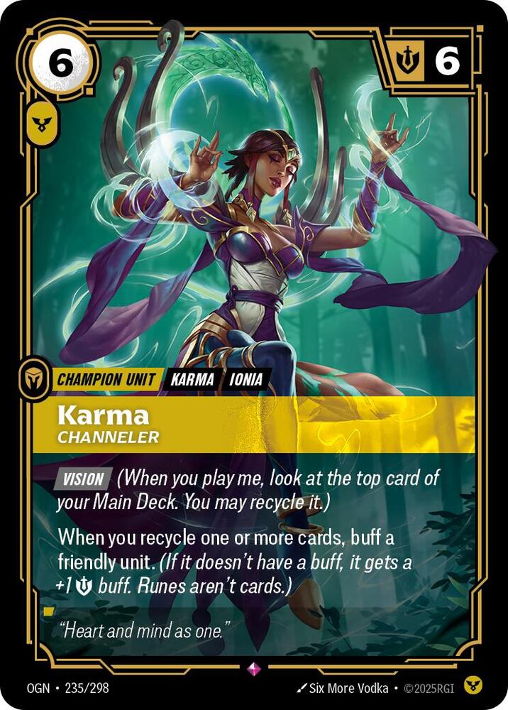 Karma - Channeler (235/298) [Origins]