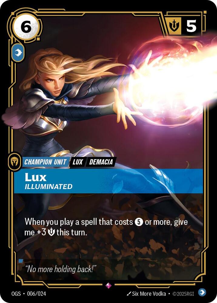 Lux - Illuminated (006/024) [Origins: Proving Grounds]