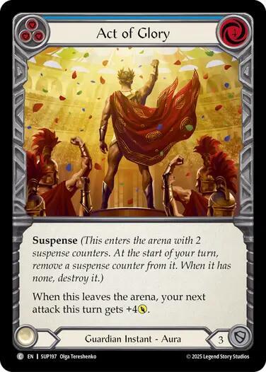 Act of Glory (Blue) (SUP197) [Super Slam]