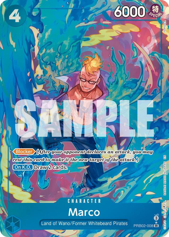 Marco (Alternate Art) (PRB02-008) [Premium Booster -The Best- Vol. 2]