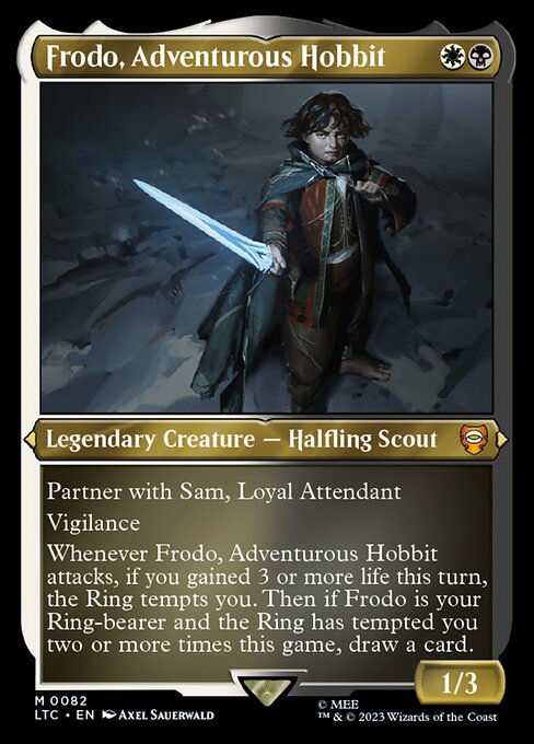 Frodo, Adventurous Hobbit (82) [Tales of Middle-earth Commander]