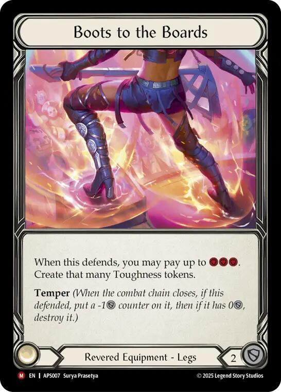 Boots to the Boards (APS007) [Armory Deck: Pleiades]