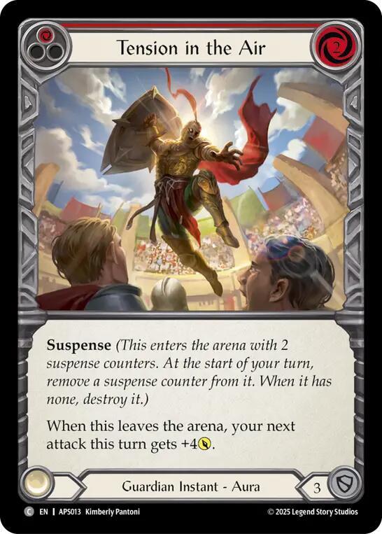 Tension in the Air (Red) (APS013) [Armory Deck: Pleiades]