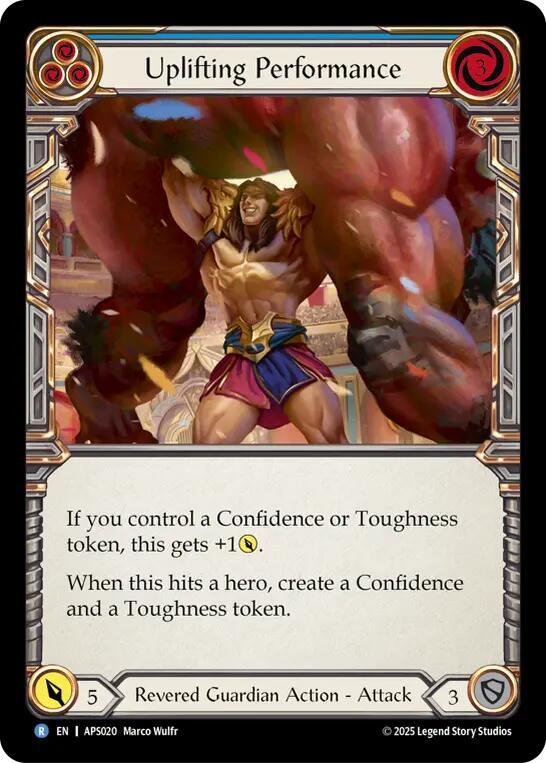 Uplifting Performance (APS020) [Armory Deck: Pleiades]