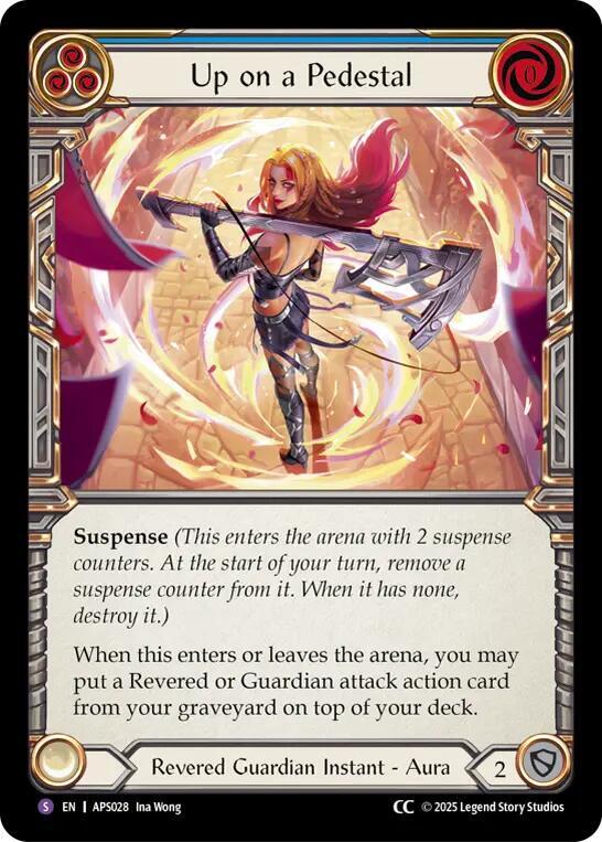 Up on a Pedestal (APS028) [Armory Deck: Pleiades]